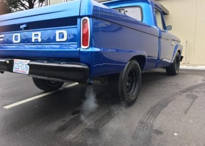 Back of Ford Truck