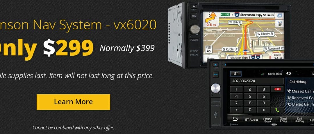 Jensen VX6020 Nav System
