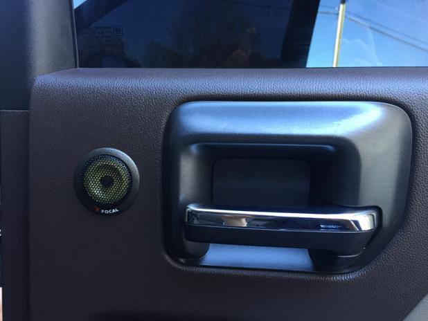 custom audio on door panel sound station security